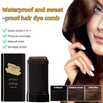 Water And Sweat Proof Hair Comb Dye