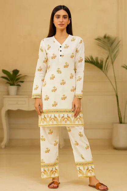 Wedding Collection Embroidered 3-Piece Suit for Women